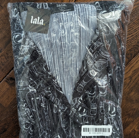 NWT - Dressed In LALA Interstellar Plissé Top and Pants - Picture 10 of 12